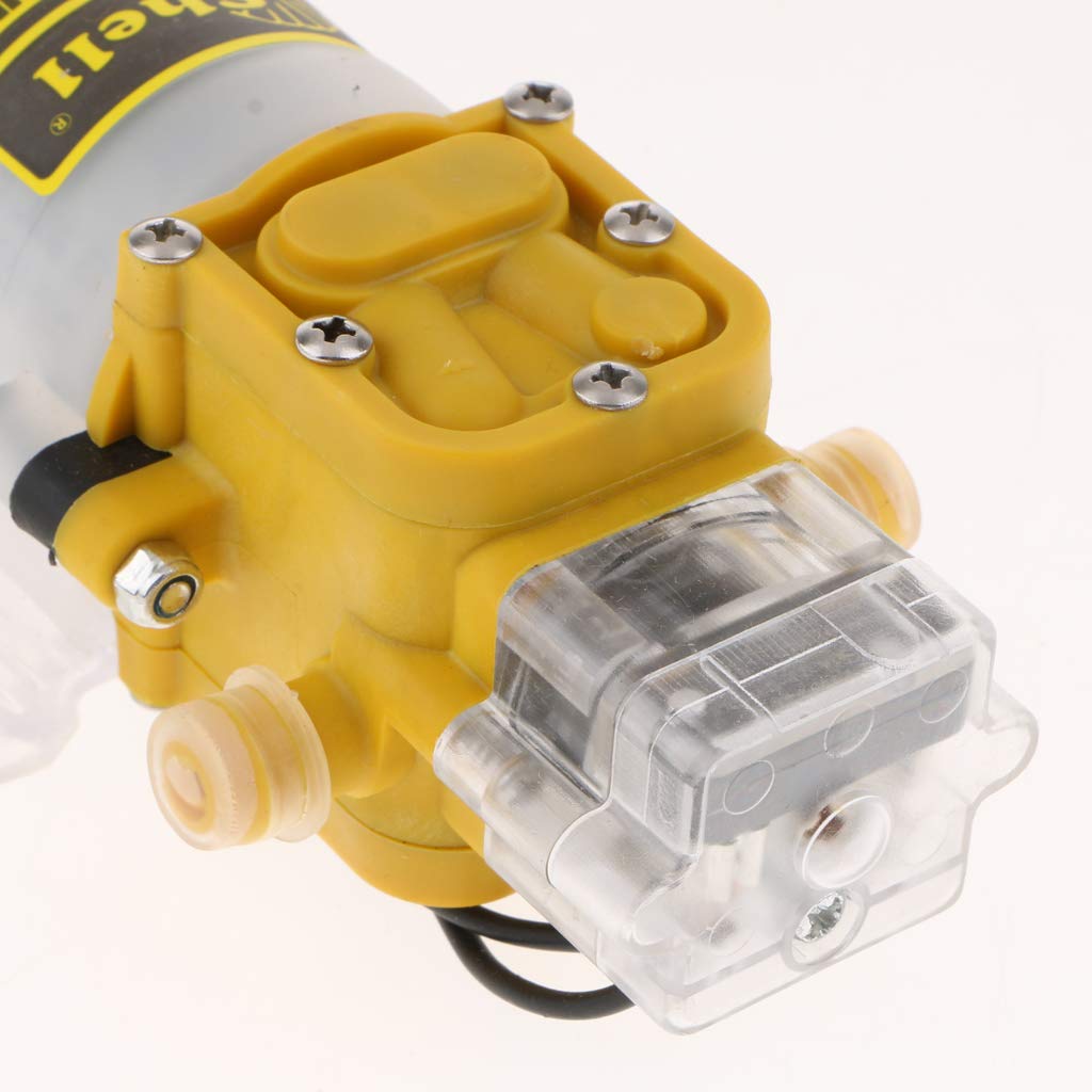Bomba pulverizadora de presión de agua de diafragma eléctrico agrícola CC 12 V 75 PSI