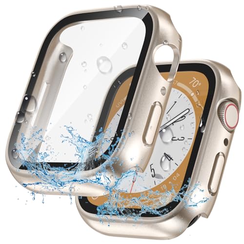 YIJDACASE 2 in 1 Waterproof Case for 45mm Apple Watch Series 9 8 7