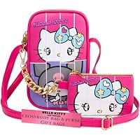 Get Trend Hello Kitty Bolso Bandolera con Monedero Pequeño Niña