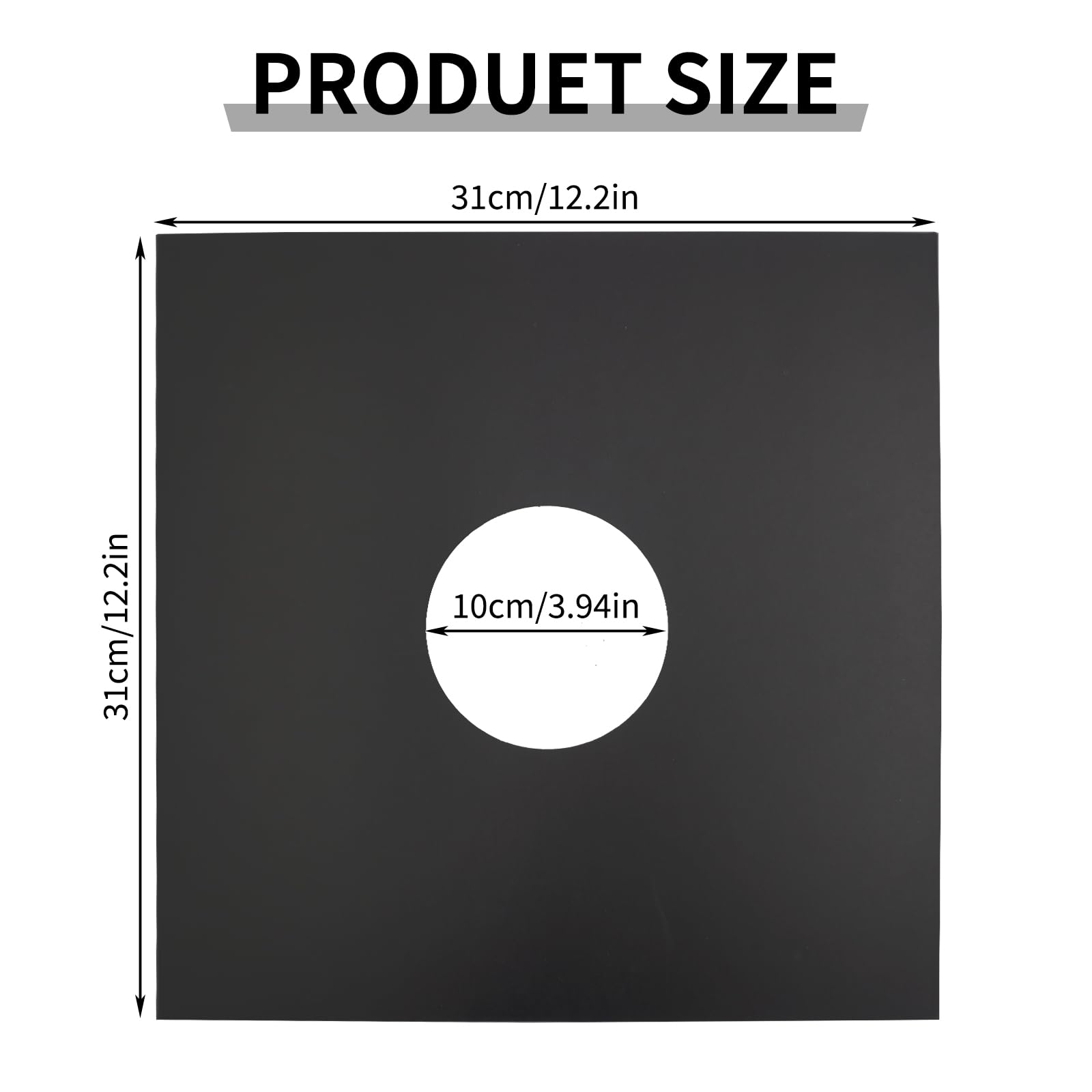 10PCS 12 Inches Vinyl Record Jackets