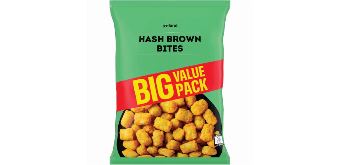 Iceland Hash Brown Bites 1kg