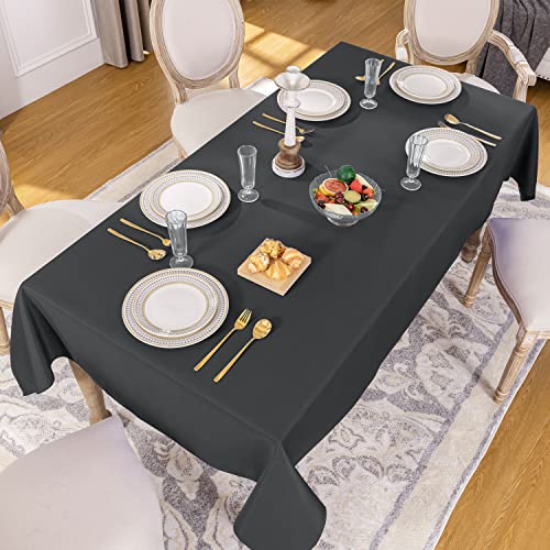 Nappe rectangulaire grise 152x304 cm Softalker en polyester imperméable - 3