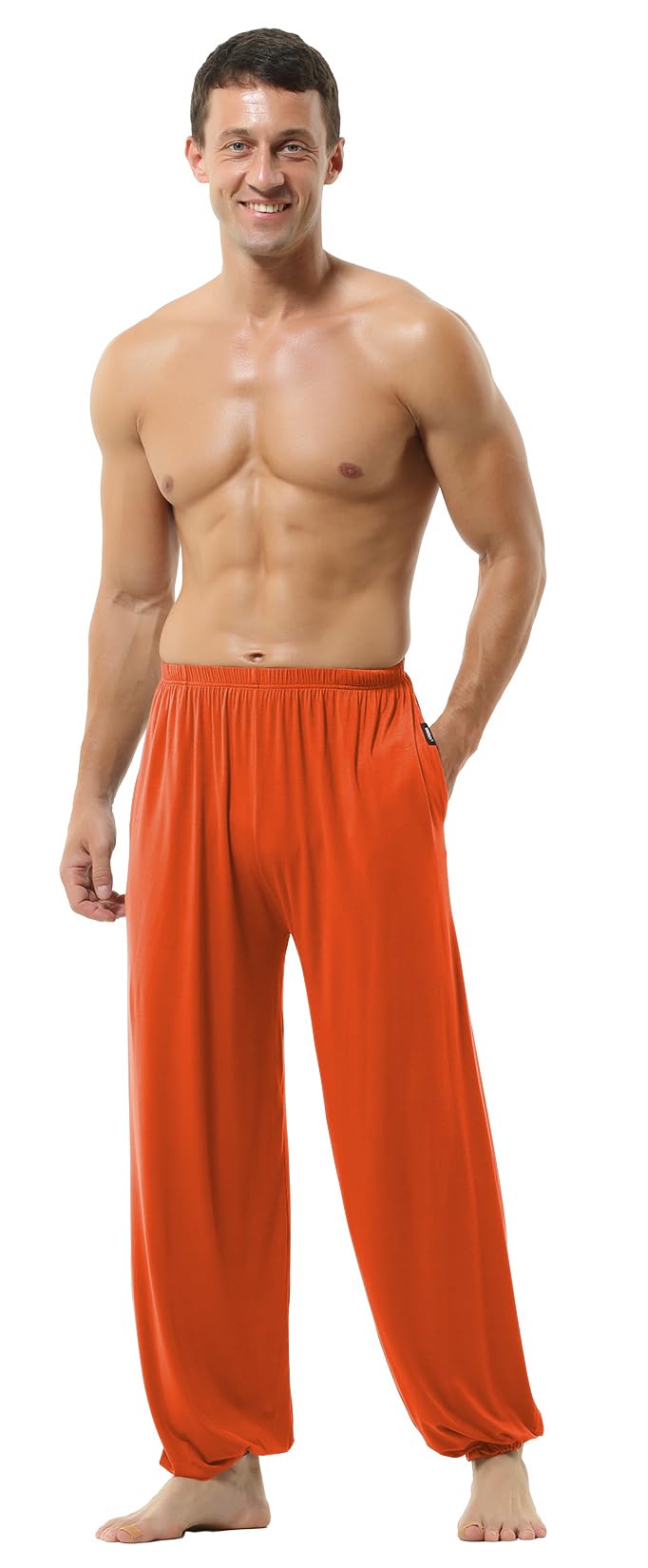 Hoerev Super Soft Modal Spandex Harem Yoga Pilates Schlauch