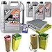 Produktbild Filter Set Inspektionspaket 8 Liter Liqui Moly Motoröl Top Tec 4200 5W-30 MANN-FILTER Innenraumfilter Luftfilter Ölfilter