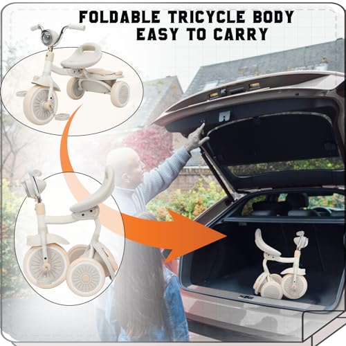 UBRAVOO Triciclo per Bambini, Triciclo Pieghevole