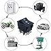 KingYH Interruptor Basculante 3 Pin ON-OFF-ON Interruptores de Botón 25A 250V DPDT...