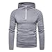 Produktbild MENAB Herren Kapuzenpullover mit Raglanärmeln und TaschenMänner Langarm Hoodie Hooded Sweatshirt Tops Jacke Mantel OutwearSweatshirt Top Herbst Langarm Plaid Hoodie Mit Kapuze T-Shirt Outwear
