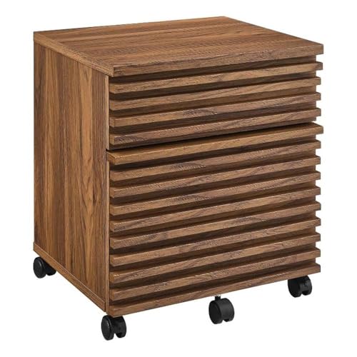 Modway EEI-5704-WAL Render Wood File Cabinet, Walnut by Modway - Used condition - US$69.38