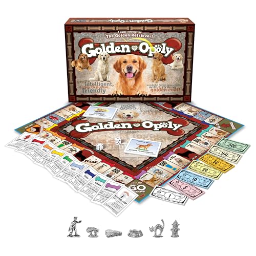 Juego de mesa Golden Retriever-Opoly para 2 a 6 jugadores miniatura 2