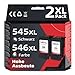 Produktbild Skyink PG-545XL CL-546XL Multipack Tintenpatrone Kompatibel für Canon Druckerpatronen 545 546 XL PG545 CL546 für MX495 TR4650 TR4550 TR4551 TS3150 TS3350 TS3450 MG2550s MG2950 Schwarz Farbe 2-Pack