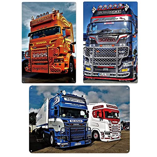 sunnysang Cartel de Chapa en Mal Estado, Cartel Retro para camión, Placa de Metal, decoración Vintage para el hogar, Pintura Decorativa para Pared de Garaje, 20x30 cm # 19 Cover