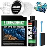 Resin Polishing Kit,Ep/oxy Resin Polishing Compound,Polishing Compound for Resi/n,Resi/n Polis/hing Compoun/d,Scratching Removal Cleaning Kit,Cleaning Products,Polishin/g Cleaner,Crystal Epoxy Resi/n