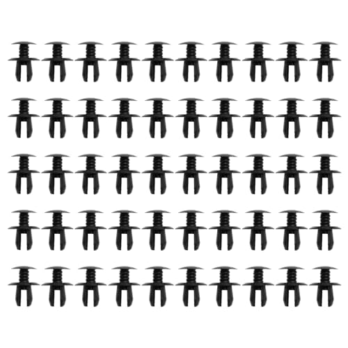 Mtsooning 50 pcs para T4 T5 Transporter Eurovan Negro Trim Panel Forro Clips