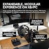 Logitech G RS50 Racing Wheel, Hub, and Base for Xbox/PC: 8 Nm Direct Drive, 11 inch Wheel, 13 Buttons, Adjustable Paddle Shifters, TRUEFORCE Force Feedback Integration with Major Titles - Black