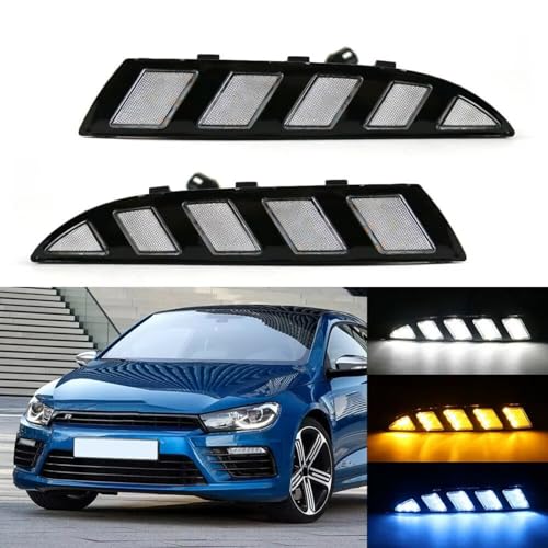 Evite multas con el indicador intermitente compatible con VW Scirocco par de luces 2