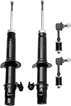 Struts Suspension Kit fit for 1997-2001 for Honda Prelude Front Left and Right Complete Struts Stabilizer Bar Link