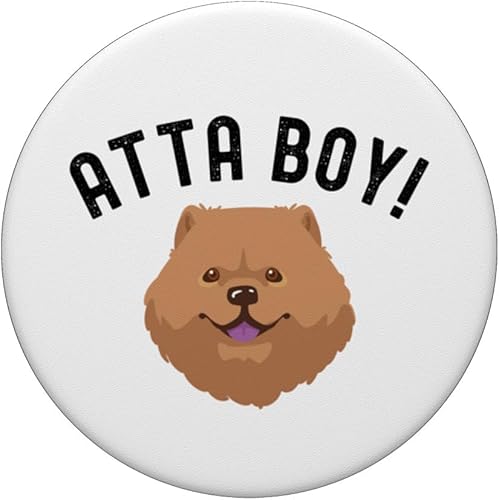 Miniatura 3 de Lindo Atta Boy Dog Mom Chow Chow Dueño de perro PopSockets Standard PopGrip