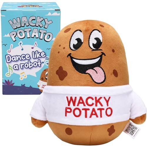 Wackiez Wacky Potato - Interactive Musical Talking Passing Potato Game - 50 Silly Challenges & 15 Songs - Funny Family Party Activity Game for Boys & Girls - Indoor Outdoor Gift for Kids