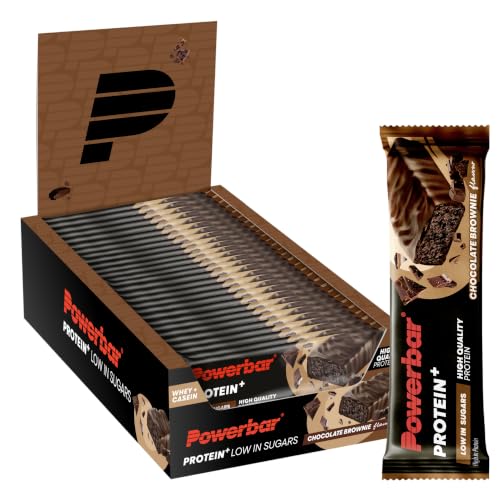 Powerbar Barres Proteinplus Low Sugar Goût Chocolate Brownie 30 Barres
