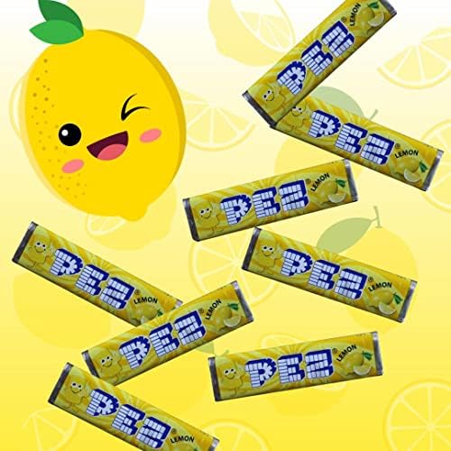 Pez Candy Refill Rolls, (25 Count) Choose Your Favorite Flavor! (Lemon) - 2