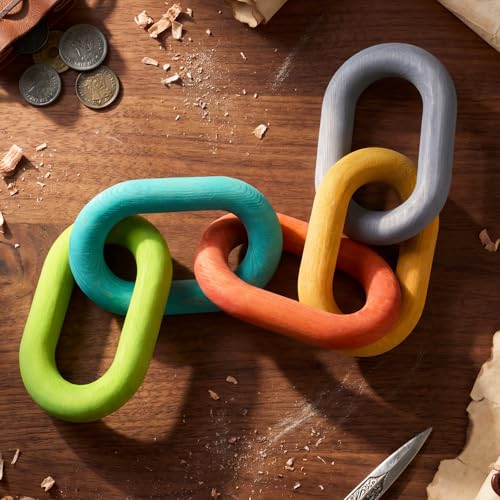 Amyhill 5 Chain Link Decor Mid Century Modern Decor Wood