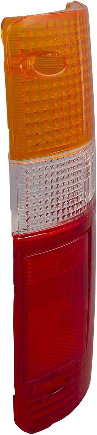 HEADLIGHTSDEPOT Tail Lights Lens Set Compatible with Toyota Pickup 1989-1995 For 2 and 4 Wheel Drive Models Includes Left Driver and Right Passenger Side Tail Lights Lens
