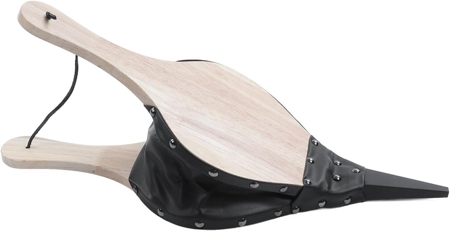 Fireplace Bellows, Hand Bellow Suitable for Hands Easy to Carry and Store, Wooden Blower for Barbecue Grills Fire Pits Campfires Indoor Fireplaces