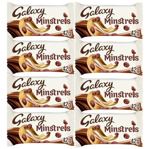 Chocolate Bundle With Galaxy Minstrels Chocolate Bags 42g (8 Pack)