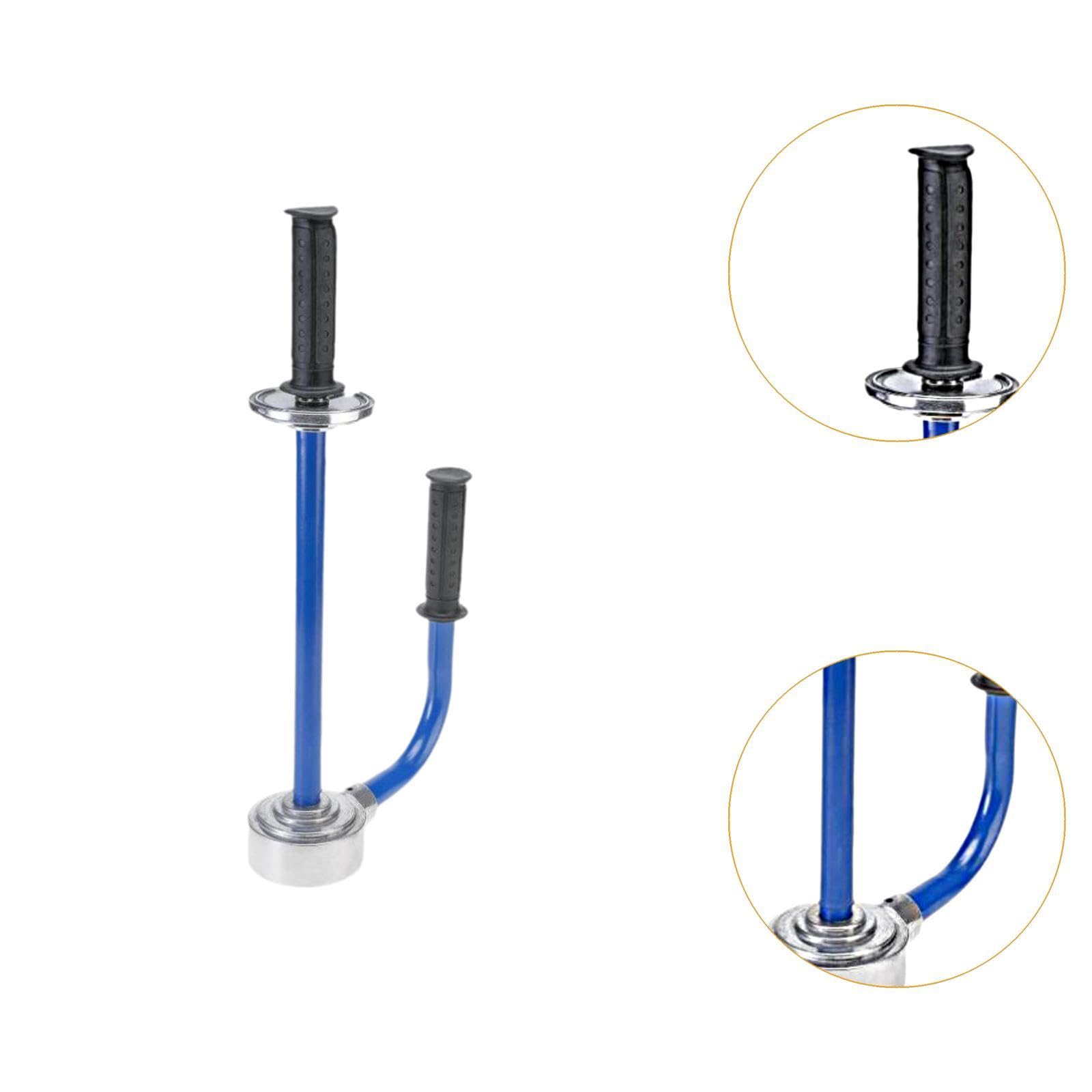 Paletizador Manual Dispensador Envolvedora Portátil Máquina Envolvente Palet Film con Estructura de Hierro Ajustable Y Instalación Sencilla Apto para, AZUL