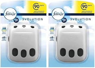 Febreze Ambi Pur 3Volution Air Freshener Plug-in Diffuser Device, Case Only, Pack of 2