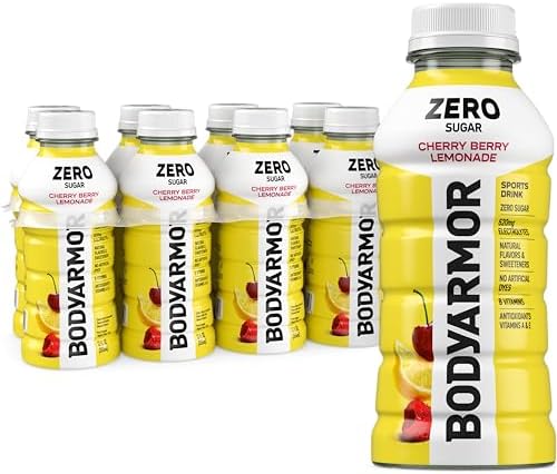 BODYARMOR ZERO Sugar Cherry Berry Lemonade Electrolyte Drink, Natural