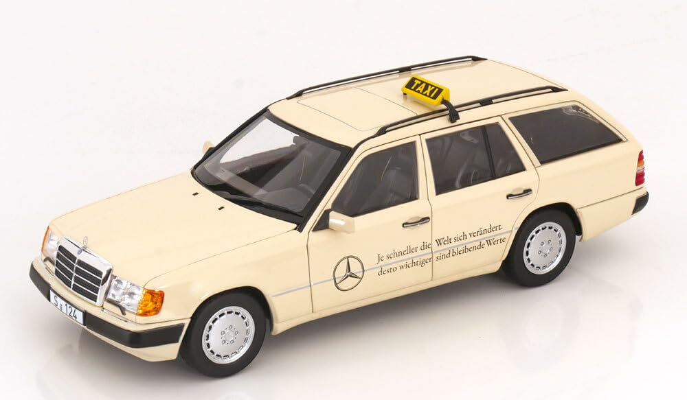 Amazon | norev 1/18 Mercedes Benz 300 D T-Modell (S124) taxi 1989