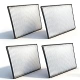 4pcs Cabin Air Filter Compatible with Kenworth 660 T680 T800 T880 Peterbilt 387 567 579 Replaces# PA30269 F37-1018 S28571 S-9034 AF56102