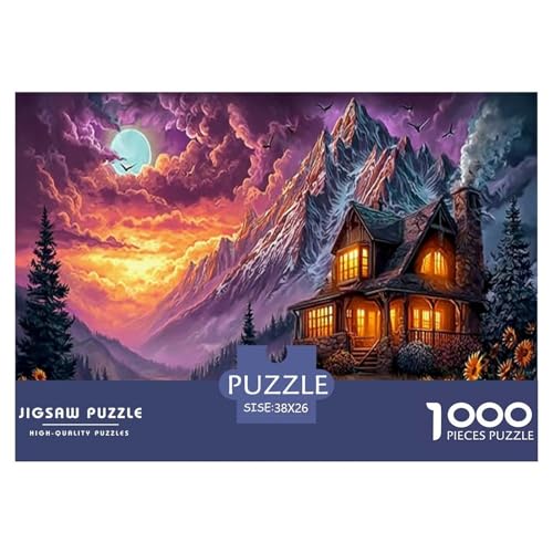 Image of Complex 1000-Piece Mystery Puzzle for Teens & Adults – A Intriguing Jigsaw with A Story to Unravel. Great for Groups, Families with Older Kids, Or A Solo Mental Challenge.