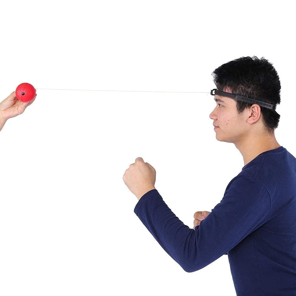 Alomejor Boxing Head Ball bokserski Speed ​​Ball z opaską na czoło do treningu refleksyjnego