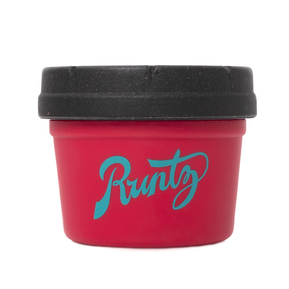 Runtz Red & Teal 4oz Mason Stash Jar by RE:STASH