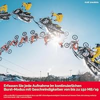 SanDisk Extreme PRO SDXC UHS-II Speicherkarte V60 64 GB (280 MB/s, 6K, 4K UHD, U3, C10, Rescue PRO Deluxe) – Ansicht 3