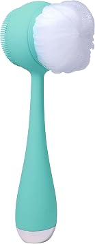 PMD Clean - Smart Body Cleansing Device with Silicone Brush & Three Interchangeable Attachments - Waterproof - SonicGlow Vibration - Cleanse, Exfoliate & Massage