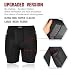 TOMSHOO Pantalones Cortos Acolchados 3D, Pantalones Cortos de Esquí, Protección Cadera para...