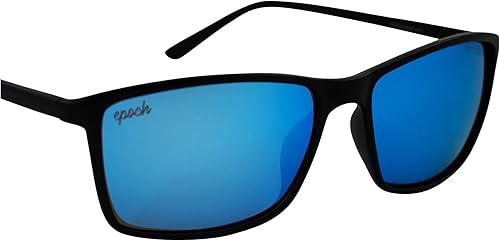 Miniatura 7 de Epoch Eyewear Murphy - Gafas de sol deportivas de moda para motocicleta, 2 pares (marco negrolente polarizado ahumado, marco negrolentes polarizados