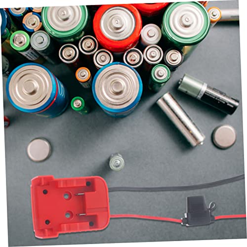 Homoyoyo 4Pcs Adaptador De Bateria M12 Adaptador De Bateria DIY Conector De Energia Da Bateria DIY A