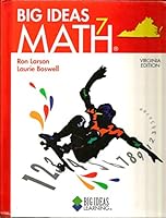 Big Ideas Math 7 Virginia Edition 1608401650 Book Cover
