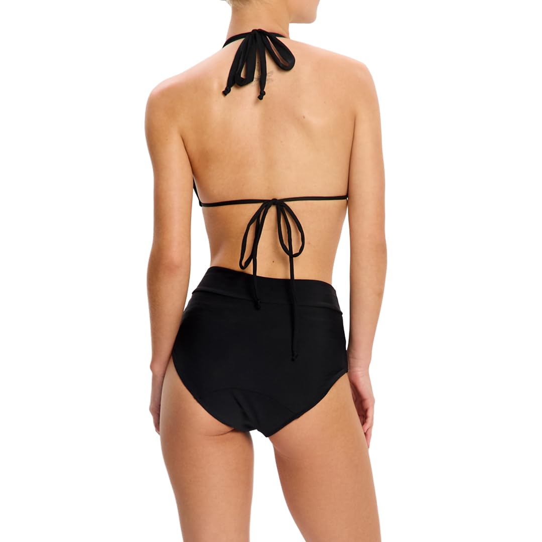 Modibodi Perioden Bikini Damen Badebekleidung Hi Leg Badehose Brief Super Saugfähigkeit 50ml Auslaufsichere Menstruations