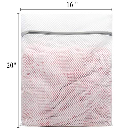 Muchfun HONEYCOMB MESH Laundry Bags For Delicates 16 X 20 Inches thumb #4