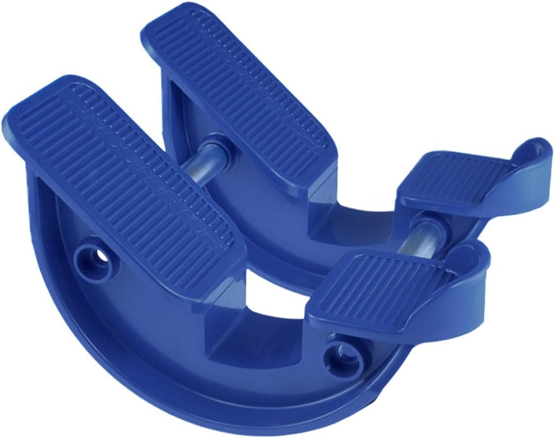 PROSTRETCH® Double Unit PT 200 "Blue" - Adjustable Calf Stretcher & Foot Rocker for Plantar Fasciitis, Achilles Tendonitis, Flexibility (Slip Resistant Bottom)