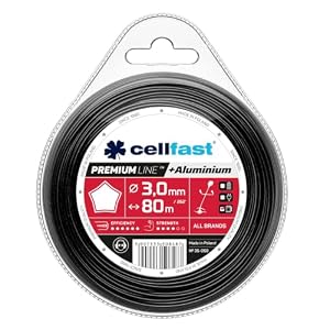 CELLFAST Rasenkante Für Garten Raseneinfassung Mit 16 Befestigungsnägel Set Beeteinfassung Beetumrandung Robust Elastisch 4 x 1 Meter Unibord