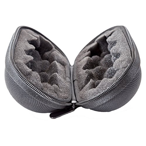 Hard Clam Shell Padded Interior Case - Fits Most 5" Pipes (Medium)