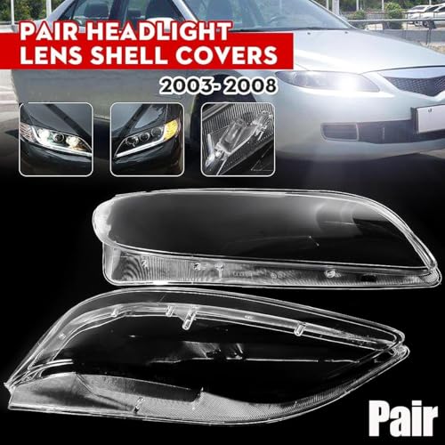 Couvercle lentille phare Mazda 6 résout le problème de phare opaque avec sa coque neuve - 2