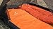 TETON Sports Altos-S 0F Ultralight Mummy Sleeping Bag for Camping, Hiking, Backpacking (Orange), 84 x 32 x 3