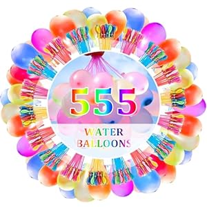 ZTBFHLZQ 555 Stück Wasserbomben Selbstschließend